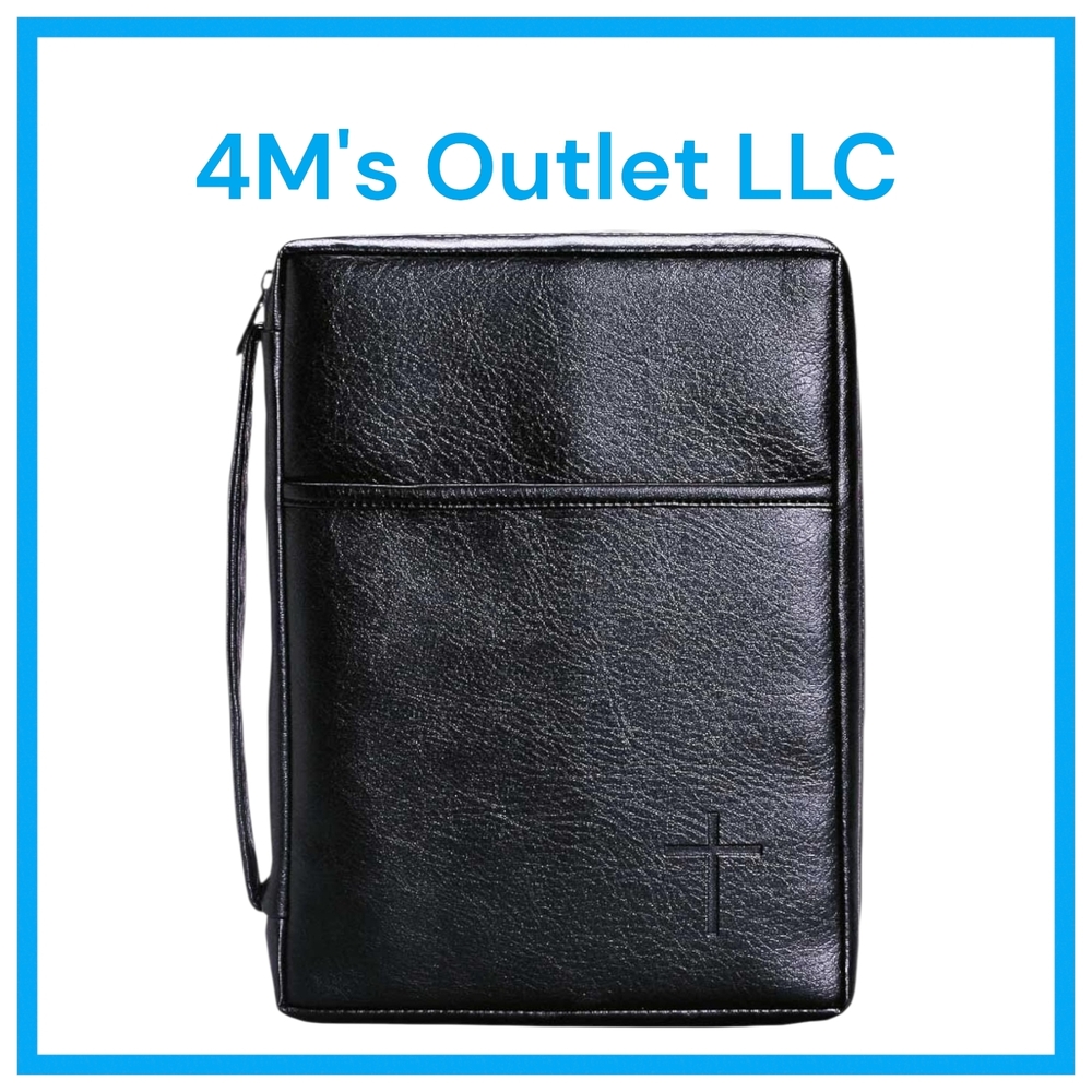 Black Leather Men's Bag